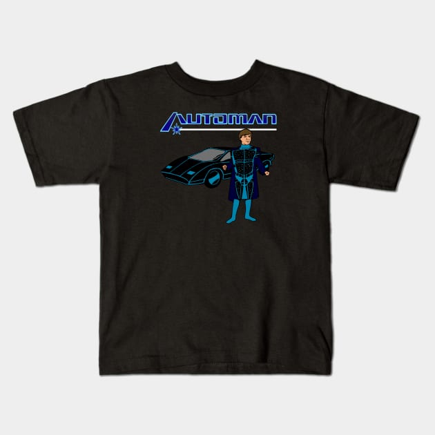 Automan | Dude, Where's My Car? Kids T-Shirt by japonesvoador